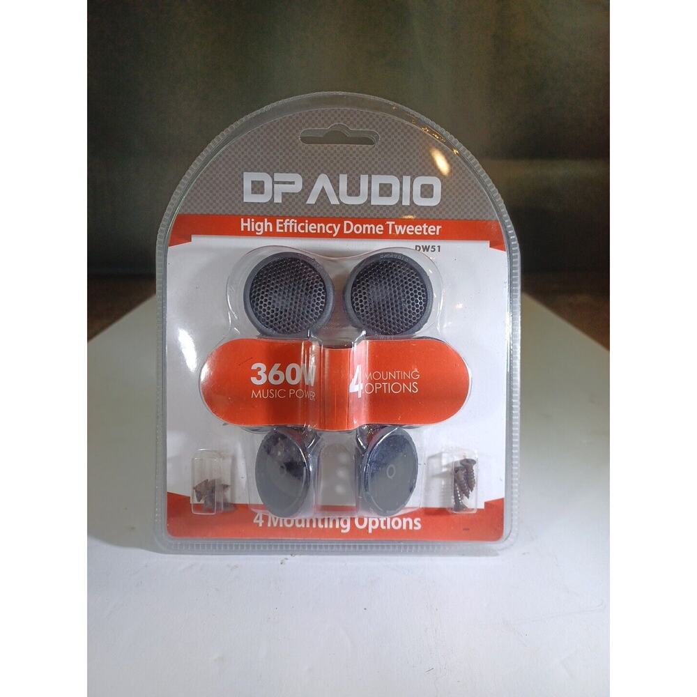 DP AUDIO DW51 360WATT DOME TWEETER New In Package